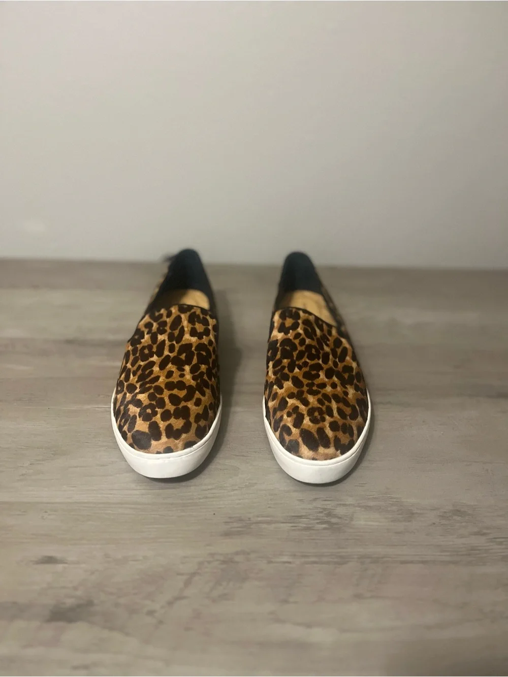 Birdies “The Swift “ Leopard Calf Hair Loafers